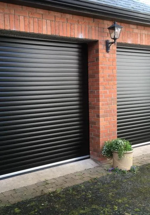 Black Double Garage In Comber, Belfast & North Down