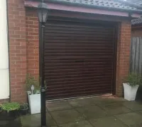 Brown garage door In Comber, Belfast & North Down
