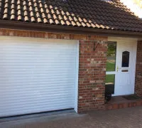 White garage door In Comber, Belfast & North Down