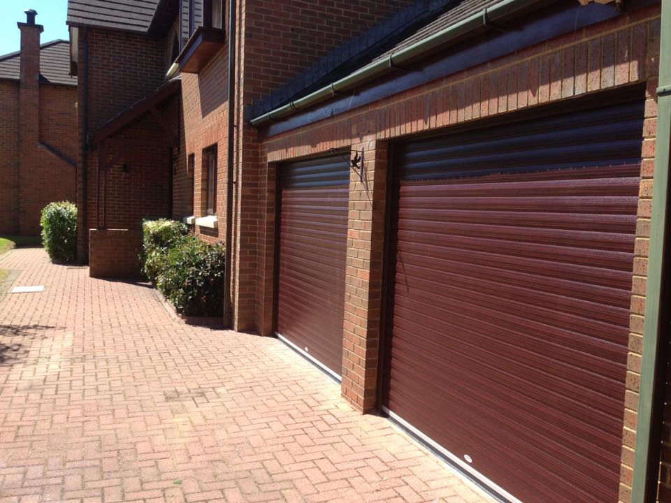 Brown Garage Door In Comber, Belfast & North Down